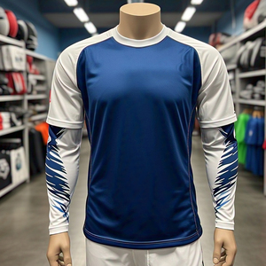 Camiseta de práctica de fútbol personalizada camiseta de fútbol de sublimación completa Logotipo de equipos - Product Image 5