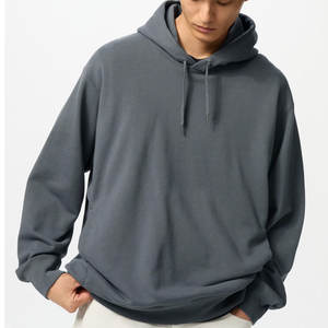 ODM OEM invierno Custom350g polar algodón 45 colores sudaderas con capucha Unisex pulóver sudaderas estampado bordado liso Sudadera con capucha de gran tamaño - Product Image 2