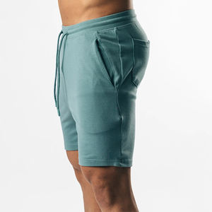 Pantalones cortos de gimnasio de entrenamiento cristiano para hombres, pantalones cortos de Muay Thai de malla transpirable de secado rápido con estampado cruzado, sublimación de logotipo personalizado - Product Image 4