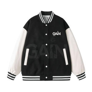 Veste d'hiver Lettermen confortable sur mesure pour hommes Veste Lettermen à manches longues à vendre - Product Image 1