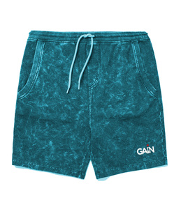 กางเกงขาสั้นระบายเหงื่อของผู้ชายผ้าฝ้าย100% แบบลำลองปรับแต่งได้เอวกลางเอวระบายอากาศได้ดี - Product Image 6