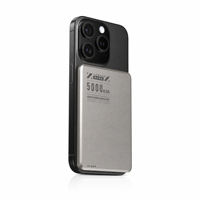 QSF Logo Kustom Magnetic Wireless Power Bank 5000mAh 20W Ultra Tipis Pengisian Cepat untuk iPhone 12/13/14/15/16 Pro Max