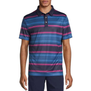 Polo en coton à manches courtes pour hommes, vêtements d'été, col montant de qualité supérieure, polos de style urbain - Product Image 1