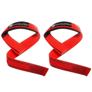 2024 New Custom Made Straps Gym Weightlifting Wrist Support Lifting Cotton Straps In Affordable Price