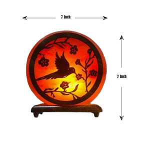 Lámpara de sal brillante del Himalaya 100% pura de alta calidad, decoración recargable de lujo para el hogar con diseño de animales de Pakistán - Product Image 4