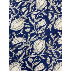 Bloc à main indien imprimé ferraille Fat Quarter Bundle tissu réutilisable patchs en coton tissu restes bloc imprimé - Product Image 4