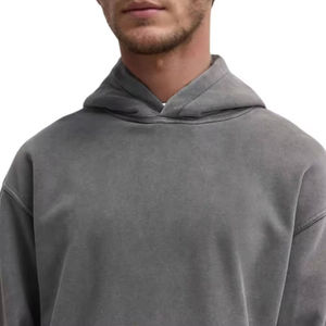 Sudaderas con capucha ligeras para hombre de tamaño personalizado de diseño único más vendidas al por mayor, sudaderas con capucha para hombre de ropa de calle de alta calidad - Product Image 1
