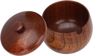 Recipiente Clásico de Madera para Almacenamiento de Alimentos para Cocina y Viajes, Apto para Lavavajillas, Gran Capacidad, Alta Calidad - Product Image 2