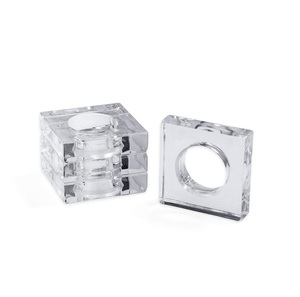 ที่ใส่กระดาษเช็ดปากเรซิ่นอีพ็อกซี่ธรรมชาติ สำหรับงานแต่งงาน ร้านอาหาร โรงแรม งานเลี้ยงบนโต๊ะอาหาร ใช้โลโก้แบบกำหนดเองได้ - Product Image 5