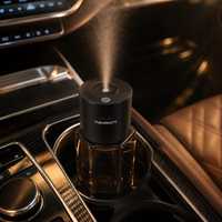 Diffuseur d'arômes pour voiture, ultrasonique, nano-brume, 2,4 MHz, réservoir en cristal hexagonal facetté, type C, sans fil, automatique