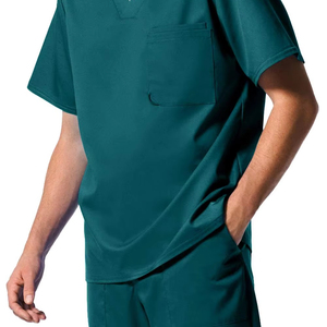 ชุดยูนิฟอร์มสครับแขนสั้นสำหรับผู้ชายชุดยูนิฟอร์มสครับพยาบาลทางการแพทย์2025 - Product Image 1