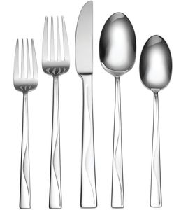 Ensemble de couverts en acier inoxydable de haute qualité avec cuillère, fourchette et couteau pour mariage, ustensiles de cuisine exceptionnels pour l'exportation - Product Image 2