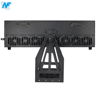 Láser RGB SF8 de 100W para exteriores, FB4 IP65, crea rayos aéreos masivos con bloqueo láser, compatible con la FDA, para discotecas, bodas y eventos
