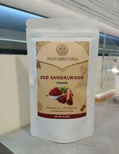 Polvo de Sándalo Rojo Puro, Cuidado Natural de la Piel, Facial y Corporal, Herbal y Orgánico - Product Image 2