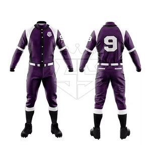Uniforme de béisbol de tamaño personalizado para jóvenes Ropa deportiva de Bajo MOQ Uniforme de béisbol cómodo - Product Image 1