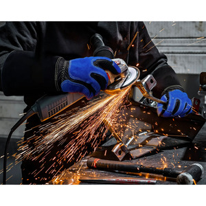 ถุงมือเชื่อมหนังวัวแบบนิ่มแยกชิ้นทำจากหนังวัวทำให้ผู้ผลิตทนทานอุปกรณ์เพื่อความปลอดภัยในการทำงาน - Product Image 2