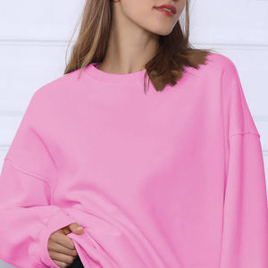 Venta al por mayor liso color sólido transpirable mujeres sudaderas/Logotipo personalizado impreso mujeres sudaderas para ropa de calle - Product Image 3