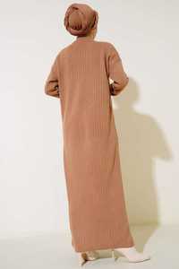 New Season <b>Women</b> Winter Islamic Clothing Abaya <b>Dress</b> <b>Kaftan</b> Tunic Dubai Muslim Islamic Fashion Turkish Made Islamic <b>Dresses</b> - Product Image 4