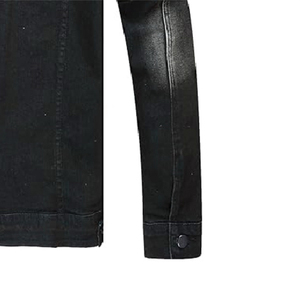 Nuevo fabricante de estilo de socorro personalizado y venta al por mayor más nuevo diseño Denim Blue Jeans Jacket Coat para hombres - Product Image 6