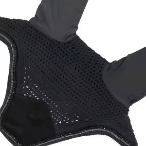 Proveedor ecuestre de alta calidad, capó de caballo personalizado para productos, capó ligero de oreja suave para carreras de caballos - Product Image 2