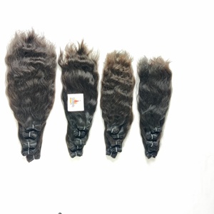 Extensiones de cabello humano 100% vietnamita, cutícula alineada, paquete de templo sin procesar, estilos ondulados y rizados, precio - Product Image 6