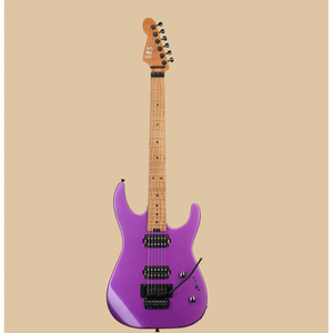 Guitarra Eléctrica SBS USA con Pastillas Alnico II Overwound, Cuerpo de Aliso Sólido, Mástil de Arce Tostado, Floyd Rose CS260, Acero - Product Image 6
