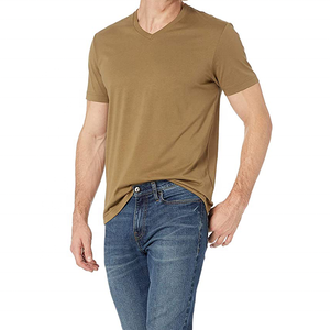 V-Neck <b>Men's</b> T-<b>Shirts</b> Short Sleeve High Quality New Causal Styles 100% Cotton T-<b>Shirts</b> Oversized Tshirt 2022 Custom Print logo - Product Image 3