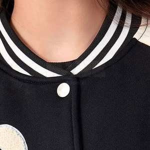 Hot Selling Custom Made Women's Letterman <b>Jackets</b> Unique Style with Cotton Filling for Winter Wholesale Price - Product Image 5