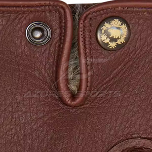 Premium Soft Leather <b>Gloves</b> Winter <b>Warm</b> Casual Touchscreen Eco-Friendly Wrist-Length Outdoor Driving Fashion Comfortable Stylish - Product Image 6