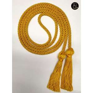 Cordón de Honor Verde Kelly Premium con Borla, Estilo Único, Cordón de 4 Pulgadas, Longitud de 60 Pulgadas, Accesorios para Prendas, Cordones de Procesamiento - Product Image 4