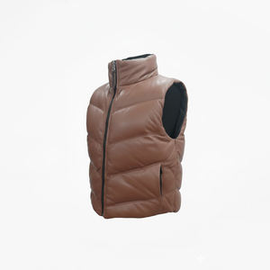 Chaleco Acolchado de Piel de Oveja para Mujer, Tejido, Ecológico, Transpirable, para Invierno, de Doble Uso - Product Image 3