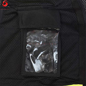 Wholesale <b>Reflective</b> Safety <b>Vest</b> for Construction Security Hi Vis Led Running with Custom Logo Mesh Safety <b>Vest</b> - Product Image 6