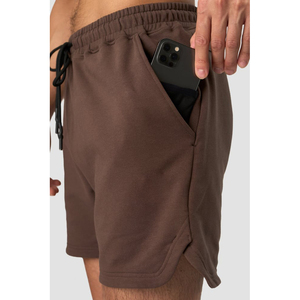 กางเกงวิ่งขาสั้นผ้าคอตตอนใส่สบายสำหรับผู้ชายกางเกงขาสั้นซับเหงื่อออกแบบได้ตามต้องการเอวยางยืดเสื้อผ้าสตรีทแวร์ไซส์ XS - Product Image 4