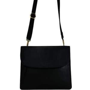 Sac à bandoulière en cuir véritable de grain de galet noir de qualité supérieure fait à la main Saman Design géométrique Vintage haut bohème indien - Product Image 5