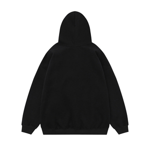 Sudadera con Capucha Extra Grande de Lujo para Hombre, de Algodón Grueso, con Bordado y Estampado, con Bolsillos, Tejido de Forro Polar Transpirable de Secado Rápido - Product Image 4