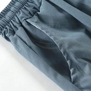Shorts surdimensionnés pour hommes, solides, non tissés, légers, à séchage rapide, style décontracté, pour l'été, usage extérieur - Product Image 2