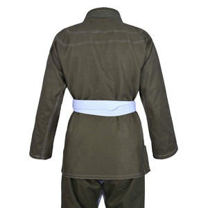 Haute qualité 100% coton BJJ Gi vêtements de sport pour hommes adultes Logo personnalisé OEM Service prix usine Pakistan Offre Spéciale Arts martiaux - Product Image 4