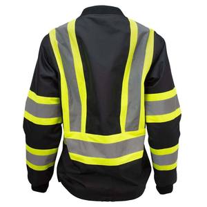 Chaquetas de trabajo de seguridad proveedor a granel al por mayor OEM personalizado de fábrica reflectante impermeable protector duradero chaquetas de trabajo - Product Image 4