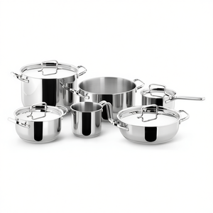 Juego de Utensilios de Cocina de Acero Inoxidable de 10 Piezas - SFIZIOSA Cromado Pulido 010740600010 - Product Image 2