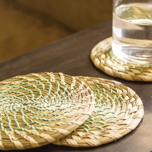Juego de 4 posavasos de algas marinas Productos ecológicos naturales Hecho en Vietnam Decoración de mesa al por mayor - Product Image 3