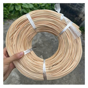 Material flexible natural con núcleo de ratán de primera calidad, cuidadosamente procesado, adecuado para tejer muebles a granel al por mayor - Product Image 1