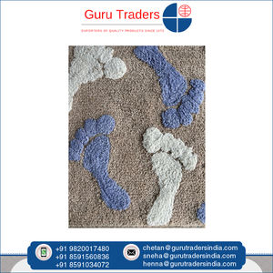 Experts dans la vente de tapis de bain en coton 100% absorbant l'eau antidérapant fabriqué à la machine, disponible avec taille et couleur personnalisées - Product Image 3