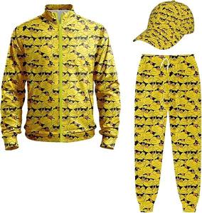 Chándal ajustado personalizado, conjunto de 2 piezas, ropa deportiva para hombre, trajes de jogging Vintage, chándal Unisex en blanco - Product Image 6