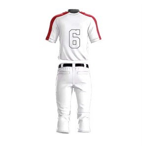 Nuevo Uniforme de Béisbol, 100% Algodón, Tejido Estampado, Transpirable, de Secado Rápido, al Mejor Precio para Unisex - Product Image 2