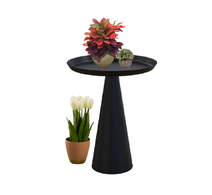 โต๊ะกาแฟโลหะทรงกลมสีทองสไตล์โมเดิร์นโต๊ะข้างโต๊ะกาแฟหินอ่อน - Product Image 4