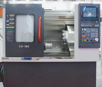 Tour CNC à tourelle avec broche d'axe C A2-5 pour tournage de précision de pièces de type arbre, manchon et broches de précision