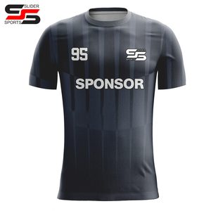 เสื้อเจอร์ซีย์ฟุตบอลใหม่เสื้อฟุตบอลแบบปรับแต่งชื่อได้สำหรับฤดูหนาวฤดูร้อนเสื้อกางเกงขาสั้นสไตล์แฟนฟุตบอล OEM - Product Image 3