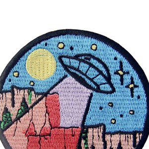 Insignias para ropa en accesorios de ropa Logotipo DE LA EMPRESA OEM Parches tejidos e insignias bordadas - Product Image 2