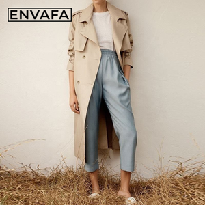 Trench-coat sur mesure, trench-coat oversize, trench-coat femme, trench-coat de luxe pour femme, trench-coat de créateur, vente en gros de trench-coats pour femmes - Product Image 4