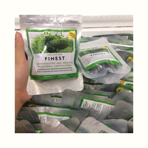 Caulerpa Lentillifera, algue de mer, convient pour la garniture de salades, les plats froids, les sushis et la préparation des aliments - Product Image 2